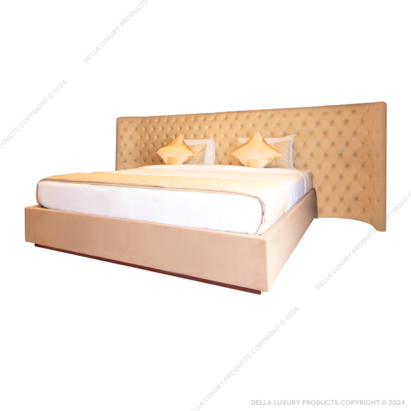 Della Luxury Home Furniture Asatoh Collection King-Size Bed HOME53830