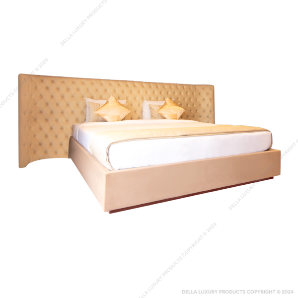 Della Luxury Home Furniture Asatoh Collection King-Size Bed HOME53830