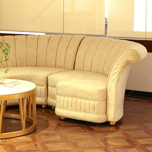 Della Furniture Sofa & Chairs > Sofas Curved Sofa Collection HOME53883