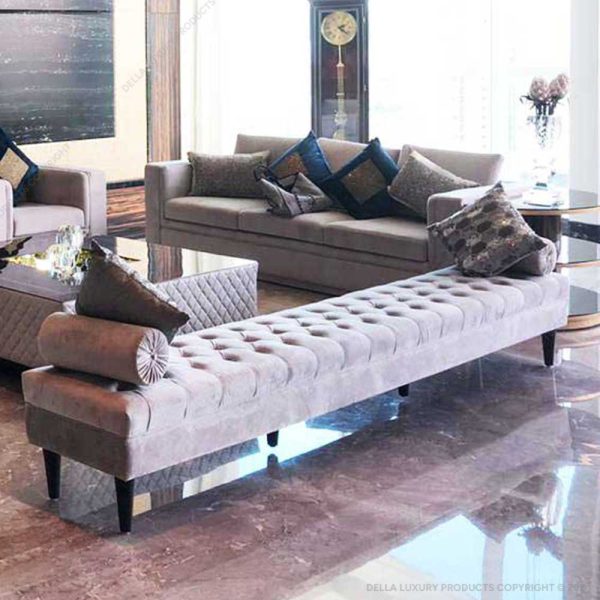 Della Luxury Home Furniture Advi Collection Ottoman HOME53918