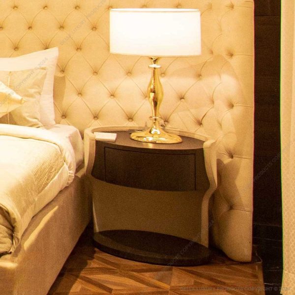 Della Luxury Home Furniture Asatoh Collection Bedside Table HOME54000