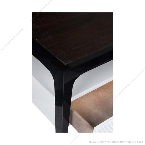 Della Home Furniture Luxury Bedroom Khawaar Collection Bedside Table HOME54013 Thumbnail