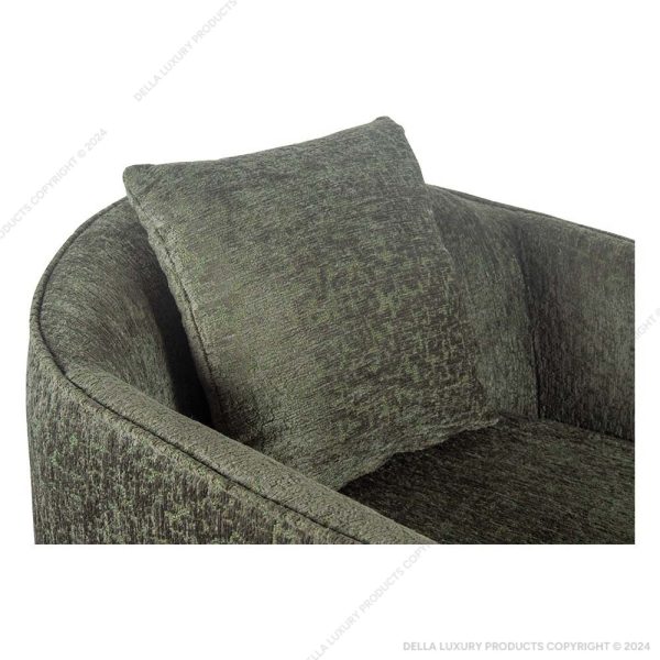 Della Luxury Home Furniture Accent Chair Collection Three Legged Accent Chair HOME54038