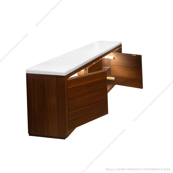 Della Home Furniture Luxury Bedroom & Wardrobe Pahlavi Collection TV Console Product Image