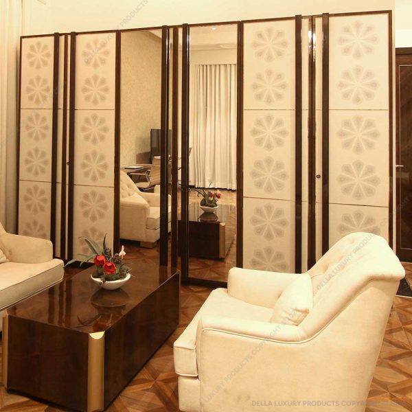 Della Luxury Home Furniture Minonahab Collection Six-Shutter Wardrobe HOME54277