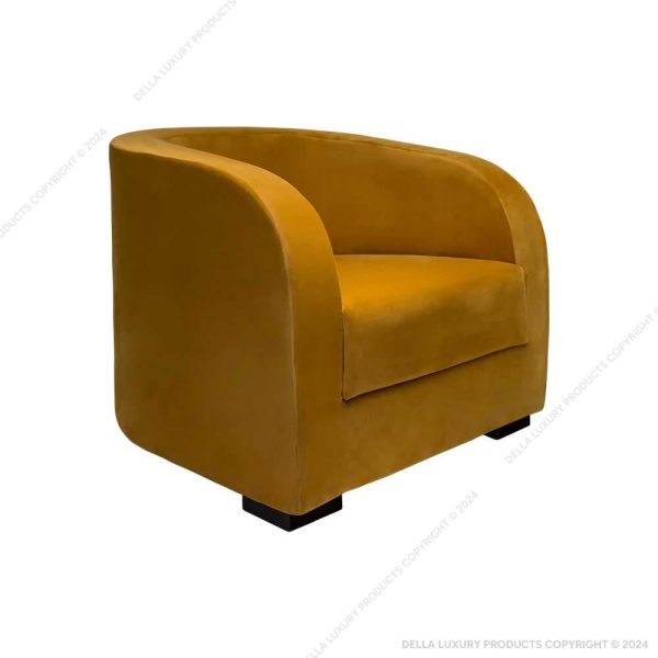 Della Luxury Home Furniture Bianca Collection Single-Seater Sofa HOME54396