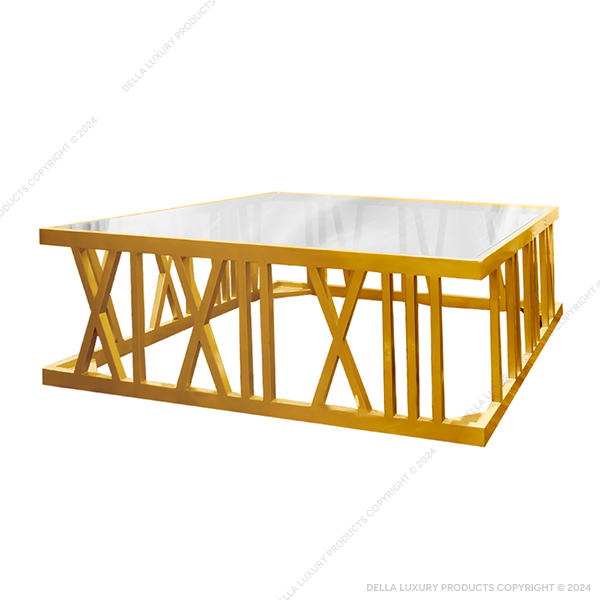 Della Luxury Home Furniture Serpens Collection Centre Table HOME54441