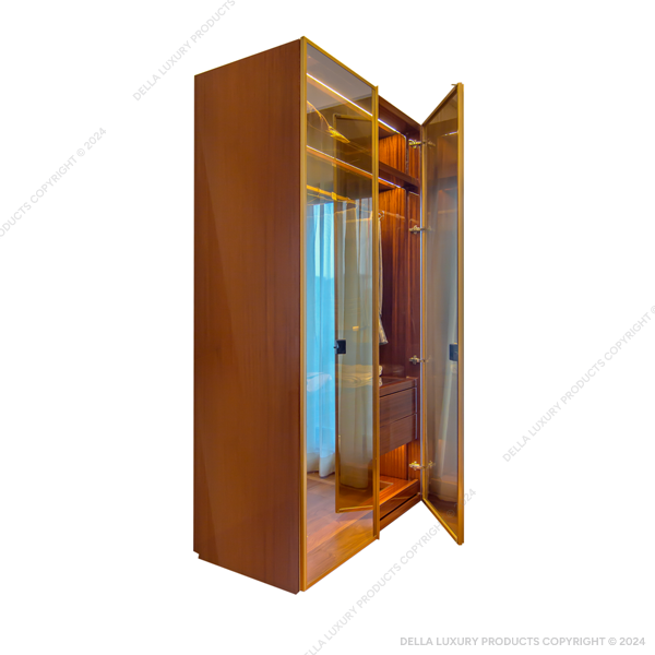 Della Bedrooms Luxury Gira Collection Two Shutter Wardrobe Product Image
