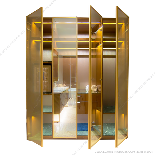 Della Luxury Bedroom & Wardrobe Gira Collection Gira Four Shutter Wardrobe product image