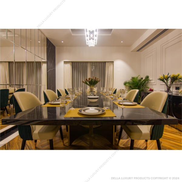 Della Luxury Home Furniture Octans Dining table HOME54832 Product Image