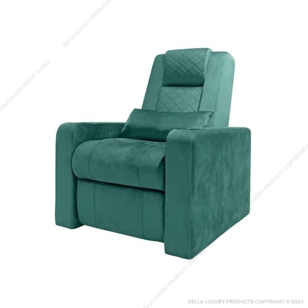 Della Luxury Home Furniture Acen Collection Green Recliner HOME5M4562