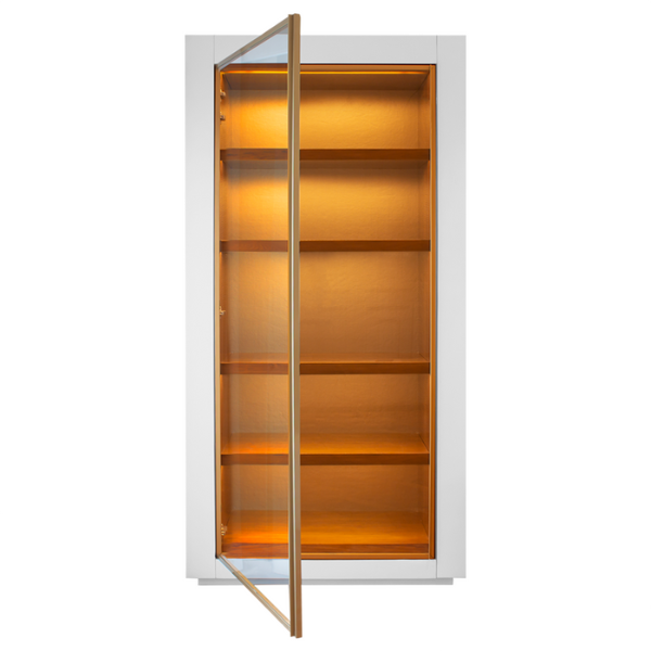 Della Home Furniture Luxury Jihan Collection Shelving Unit HOME54735