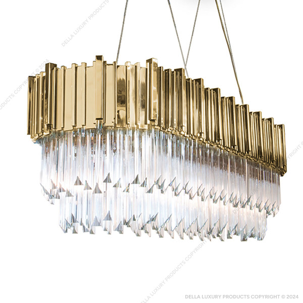 Della Decorative Lights Figaro Collection Crystal Chandelier LIGH52598
