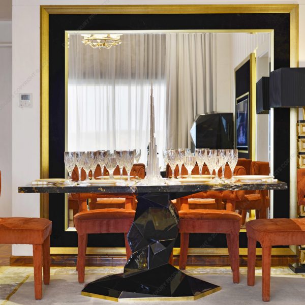 Della Home Furniture_Luxury Dining Room_