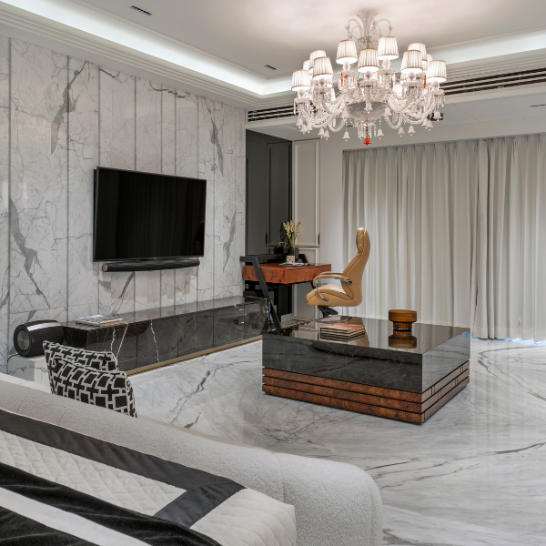 Mozart Crystal Glass Chandelier