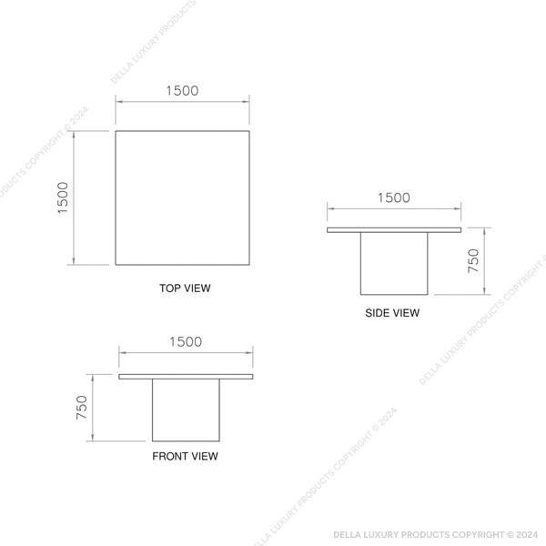 Della Furniture Office Furniture Board Conference Rooms Cambyses Collection OFFI52096