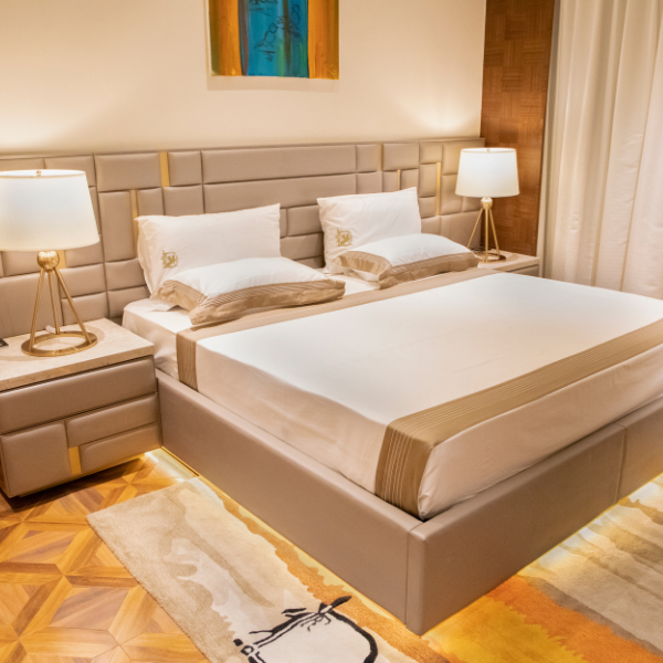 Della Bedrooms Luxury Paanah Collection Bed Product Image