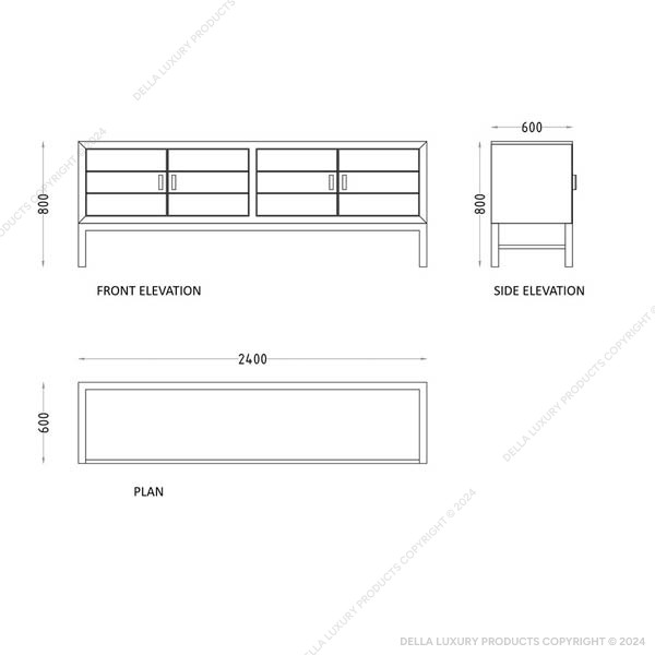 Pahlavi Buffet Unit