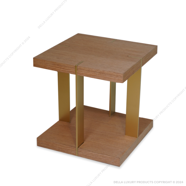 Della Luxury Home Furniture Pahlavi Coffee Table(Square) HOME53633