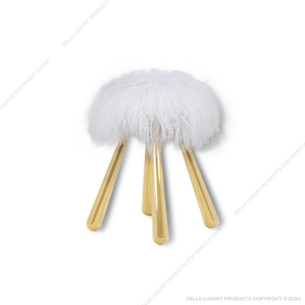 Della Home Furniture Luxury Pouf Collection Pouf 14