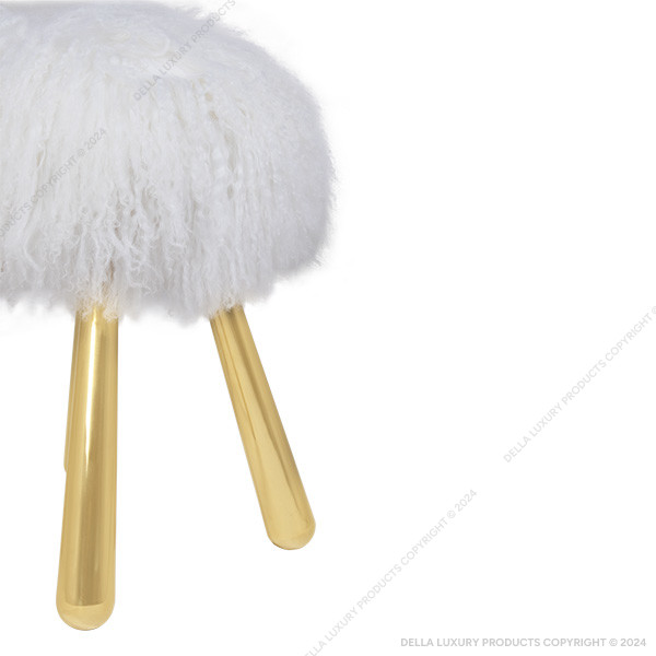 Della Home Furniture Luxury Pouf Collection Pouf 14