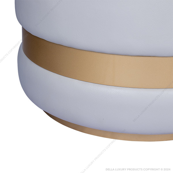 Della Home Furniture Luxury Pouf Collection Pouf 28