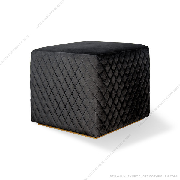 Della Home Furniture Luxury Pouf Collection Pouf 29