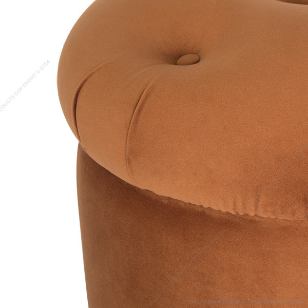 Della Luxury Home Furniture Pouf Collection Pouf HOME52936