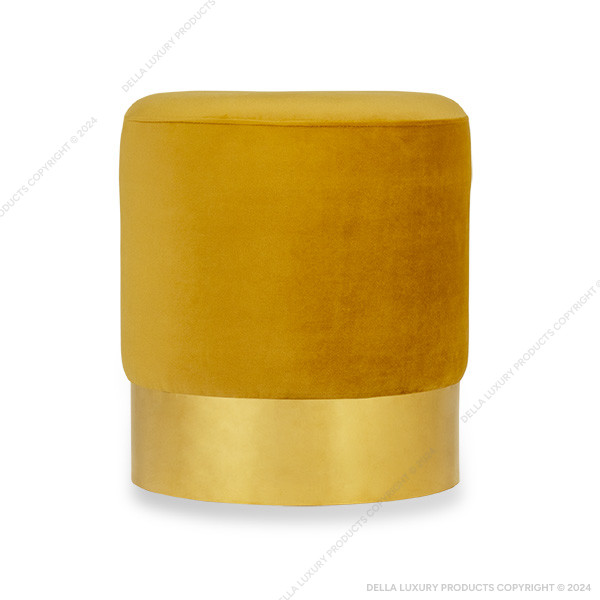 Della Home Furniture Luxury Pouf Collection Pouf 9
