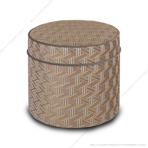 Della Home Furniture Luxury Pouf Collection Pouf 10