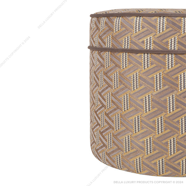 Della Home Furniture Luxury Pouf Collection Pouf 10