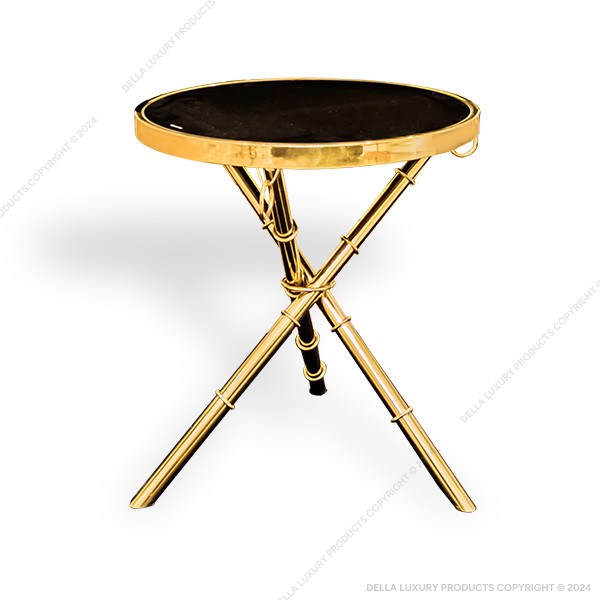 Della Luxury Home Furniture Metal Collection Side Table HOME53084