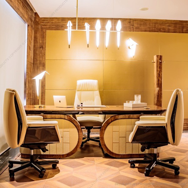 Della Office Furniture Luxury Senior Management Cabin Giv Collection Cutout