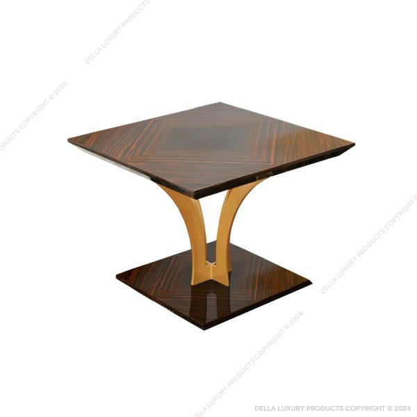  Della Home Furniture Luxury Living Dining & Bar Gira collection DIning Table four seater Product Image