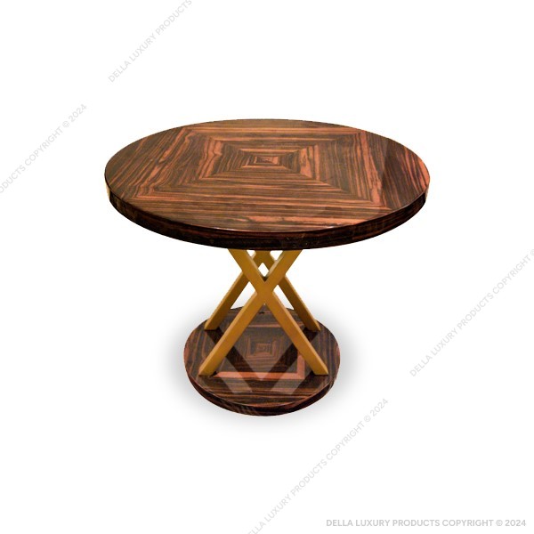 Della Home Furniture Luxury Living Dining & Bar Gira collection DIning Table four seater Product Image