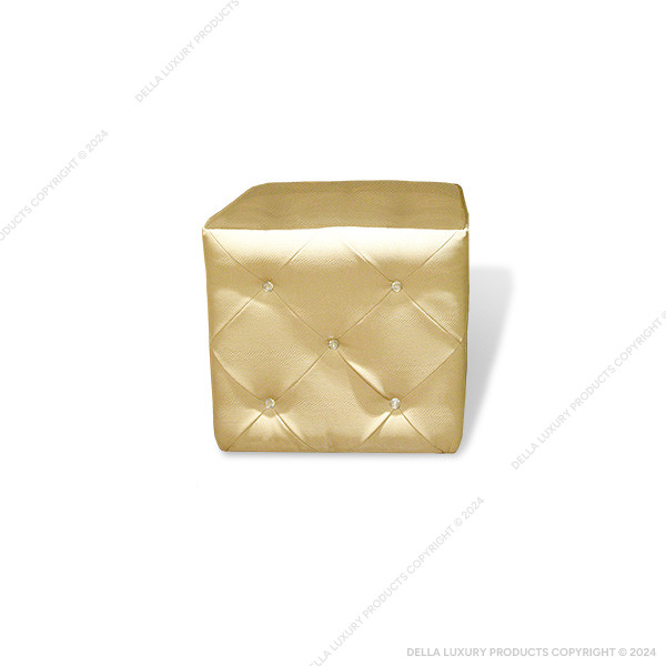 Della Luxury Home Furniture Pouf Collection Square Pouf HOME53117