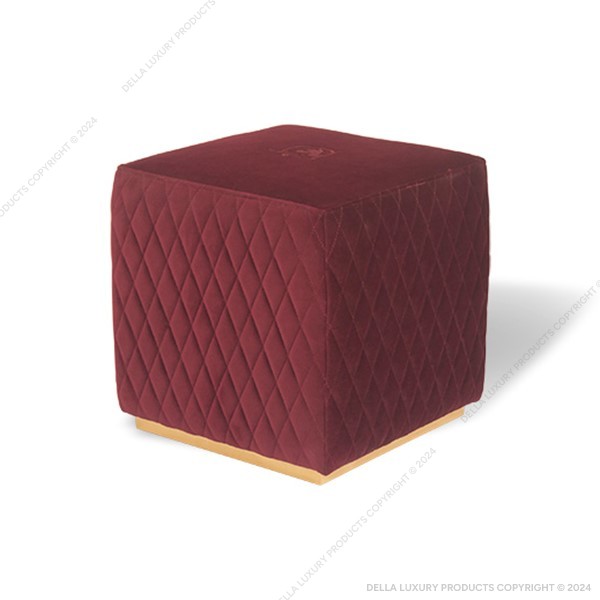 Della Home Furniture Luxury Pouf Collection Pouf 5