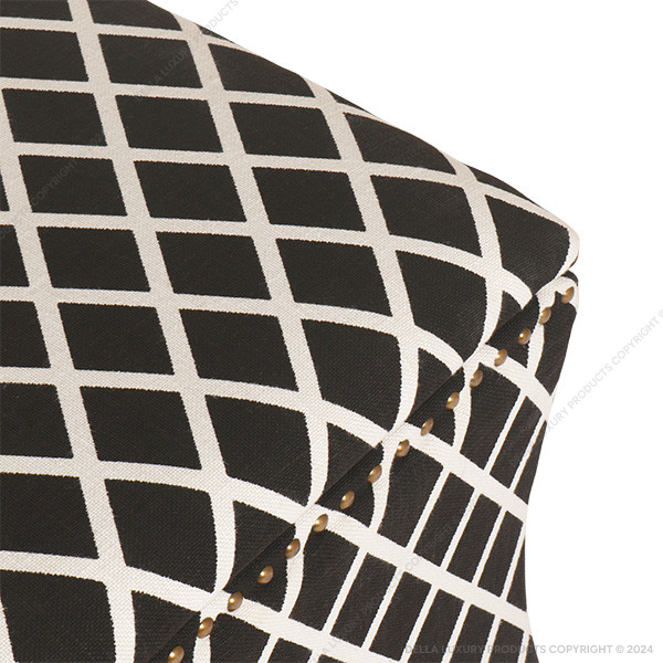 Della Home Furniture Luxury Pouf Collection Pouf 12