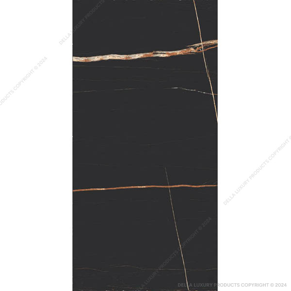 Della Tiles Marble Look Large Format Sahara Black Collection TILE5M2405