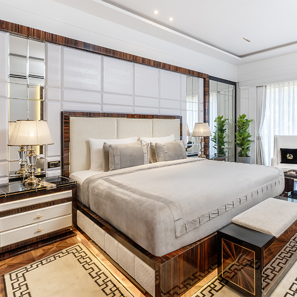 Beds, Della Luxury Bedrooms & Wardrobes, Abeesh Bed, Della Luxury Home Furniture