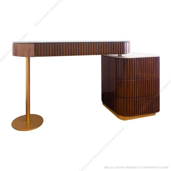 Della Home Furniture Luxury Bedrooms & Wardrobes Vayu Collection Study Desk Product Image