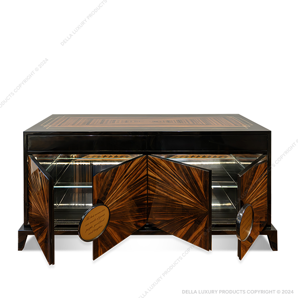 Della Luxury Home Furniture Abeesh Collection Abeesh Buffet Unit Product Gallery image 3
