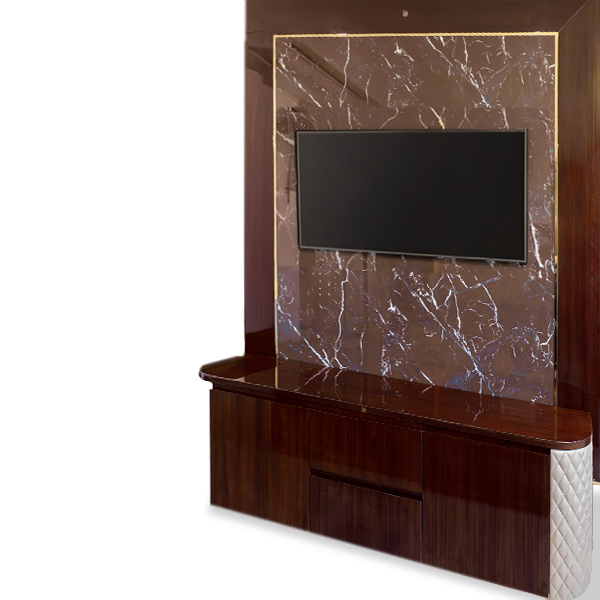 Della Bedrooms Luxury Gelshah Collection TV Unit thumbnail Image