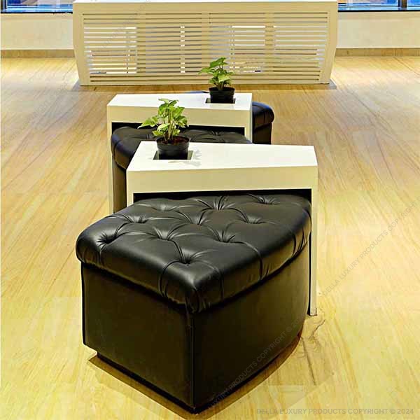 Della Luxury Home Furniture Ottoman Collection Ottoman HOME52868