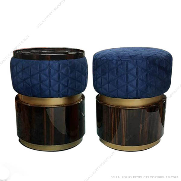 Della Luxury Home Furniture Pouf Collection Pouf HOME54672