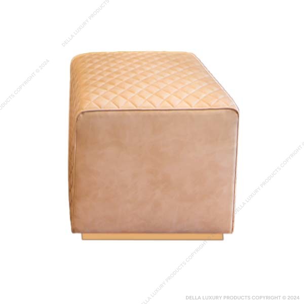 Della Luxury Home Furniture Pouf Collection Square HOME54724