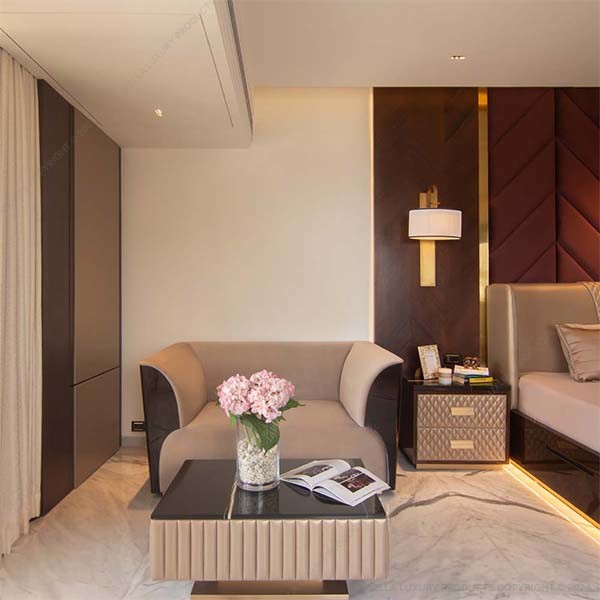 della luxury home furniture sofa and chair marietta single seater sofa product image