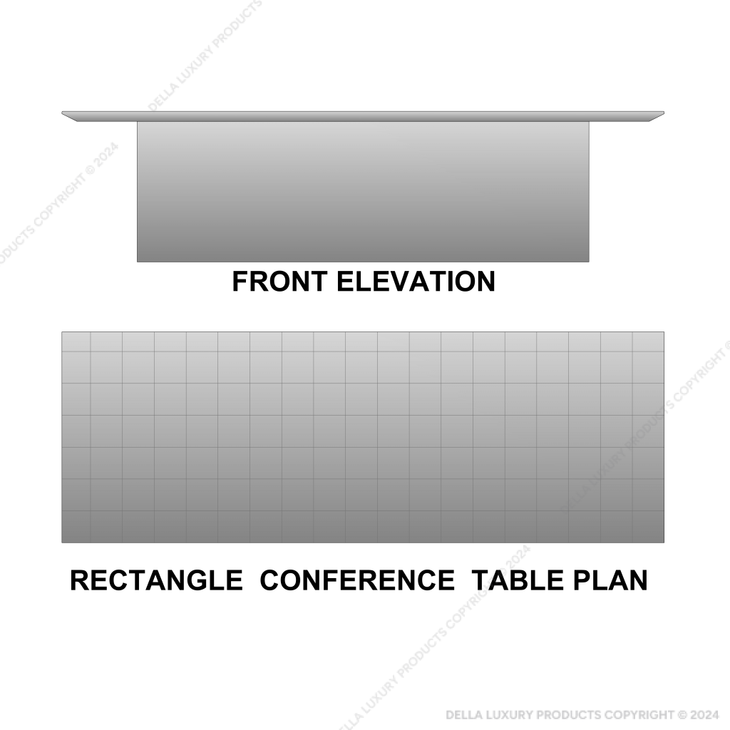 Constance Rectangle Conference table