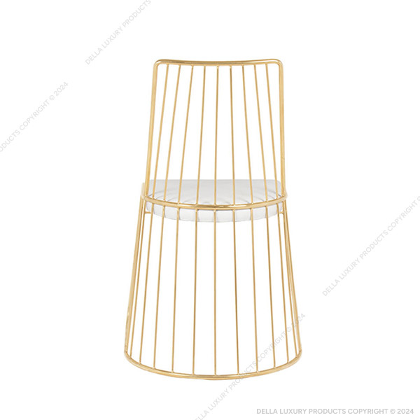 Della Luxury Home Furniture Metal Collection Chair SEAT541