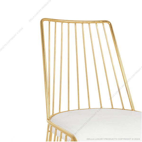 Della Luxury Home Furniture Metal Collection Chair SEAT541